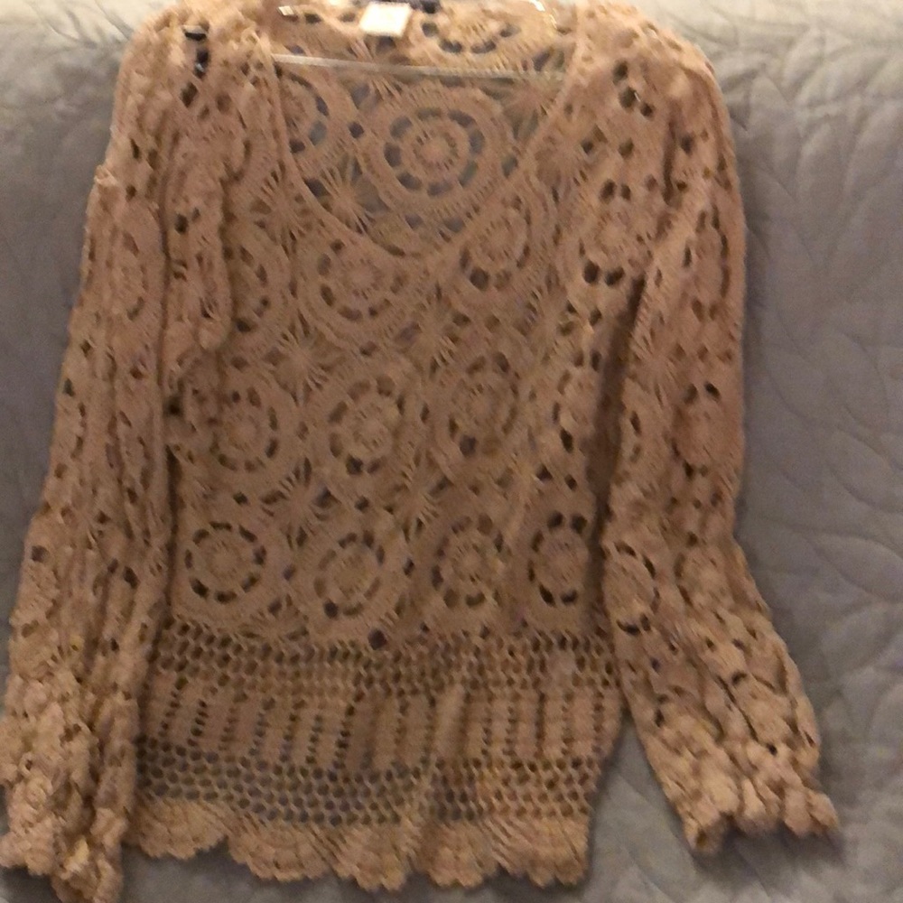 Crochet sweater